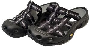 Close Toe Slide Strappy Sandals Mion Flood Tide GSR RARE Black 10US 9.5UK 44EU